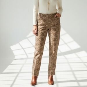 Liz Claiborne Geo Stretch Pants 10P